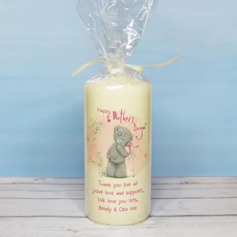 Personalised Me to You Mother’s Day Pillar Candle Extra Image 1